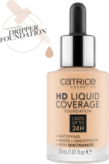 Details of Catrice HD Liquid Coverage Foundation 005 Ivory Beige 1 oz