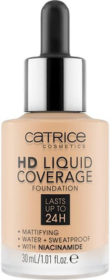 Catrice HD Liquid Coverage Foundation 008 Fair Beige 1 oz