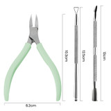 Size of Gen'C Béauty Professional Stainless Steel Nail Care Kit