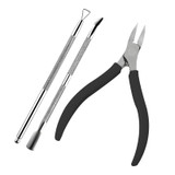 Black of Gen'C Béauty Professional Stainless Steel Nail Care Kit