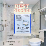Display the Grandma's Pure & Natural Lye Soap 6 oz