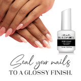 Seal your Nails of IBD Building Gel Top Coat 0.5 oz