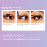 How to use the Kiss Falscara Lash Remover 1.69 oz