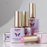 Safe of Gen'C Béauty UV Nail Gel 6 Colors Kit Spring Color