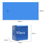 Size of Gen'C Béauty Disposable Massage Table Sheets Blue 50 pcs