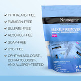 Features of Neutrogena Makeup Remover Cleansing Towelette 20 Count