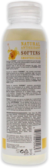 Back of Rusk Puremix Wild Honey Repairing Shampoo 12 oz