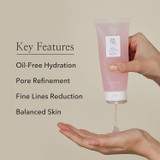 Key features of Beauty of Joseon Red Bean Water Gel: pore care and oil absorption