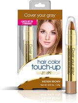 Cover Your Gray Waterproof Hair Color Touch-Up Pencil 2.9g / 0.10 oz - Medium Brown