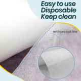 Easy to use the Gen'C Béauty Disposable Massage Table Sheets with Face Hole