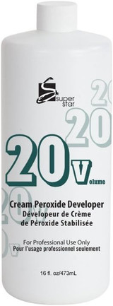 Super Star Cream Peroxide Developer 20 Volume - 16 oz
