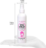 Size of Nicole & Alyssa Wig Spray Leave-In Conditioner 8 oz