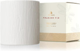 Thymes Frasier Fir Gilded Ceramic Candle 11 oz