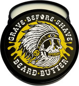 Grave Before Shave Beard Butter 4 oz - Teak-Wood Blend