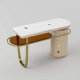 BeNoravo Beauty Salon Manicure Table Workstation Beige