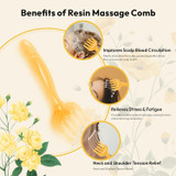 Scalp, neck and shoulder uses for the Gen'C Béauty Hand-Shaped Scalp Massage Brush