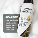 Benefits of Ebin Setting Mousse Moisturizing & Shine Olive Oil 12.49 oz