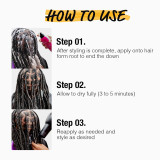 How to use the Ebin Setting Mousse Moisturizing & Shine Olive Oil 12.49 oz