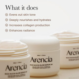 What is Arencia Rice Mucin Glow Overnight Serum 30 1.76 oz