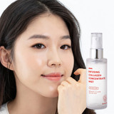 Model with BEAUDIANI Infusing Collagen Concentrate Mist 1.69 oz
