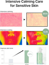 Before and After about Celimax The Real Cica Niacinamide AC Calming Serum 1.35 oz