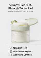 Celimax Ji Woo Gae Cica BHA Blemish Toner Pad 5.74 oz