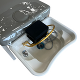 Gen'C Béauty Professional Premium Shampoo and Head Spa Station with Retractable Basin and Water Circulation