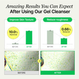 Veganifect Clean and Glow Green Barley Gel Cleanser 6.93 oz