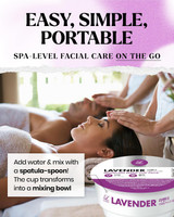 LINDSAY Modeling Mask Cup Pack - alginate powder mixed to a paste and peeled off in one piece (8)