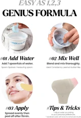 LINDSAY Premium Modeling Pack - alginate powder mixed to a paste and peeled off in one piece (4)