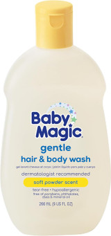 Baby Magic Gentle Hair & Body Wash Soft Powder Scent 9 oz
