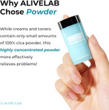 ALIVE:LAB Centella Dressing Powder 0.27 oz