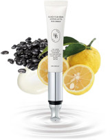 HEVEBLUE Black Yuja Bean Eye Cream tube key ingredient