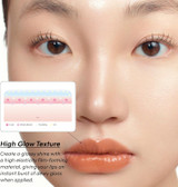 Features of ENTROPY Makeup 2-in-1 Charm Shiny Glowy Lip & Cheek Gloss Tint Keychain C3 Ruby Charm