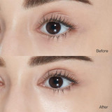 Before and after results using ETUDE Collagen Eye Cream
