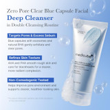 Features of Medicube Zero Pore Clear Blue Capsule Facial Cleanser