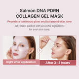 Glass skin mask with improved elasticity and hydration