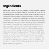 Ingredients of Medicube PDRN Marshmallow Whip Cleanser