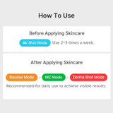 How to Use medicube Age-R Booster Pro device