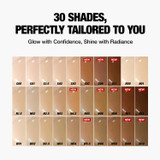 Breathable. Long-lasting. Radiant.
Ideal for daily wear, this serum foundation keeps skin looking fresh, luminous, and moisturized—no dryness, no tight feeling.