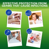 Antiseptic solution for cuts, grazes, and bites