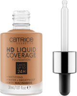 Catrice HD Liquid Coverage Foundation 080 Caramel Beige bottle