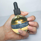 Hydrating cuticle oil for dry and damaged nails