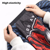 Adjustable neck barber cape