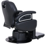 Gen'C Béauty Professional Luxury Electric Barber Chair with Seat Massage, Heating & Memory Function (Wired)