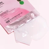 Korean skincare VT Reedle Shot 100 mask glowing hydrated skin result