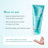 Korean deep pore foaming cleanser with Azelaic Acid