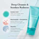 Niacinamide face wash for visible pores and excess oil