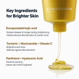 Close up of tube cap and opening of SUNGBOON EDITOR gel cleanser