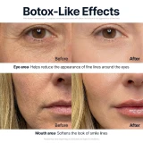Skin barrier repair process and moisture retention illustration with EGF cream